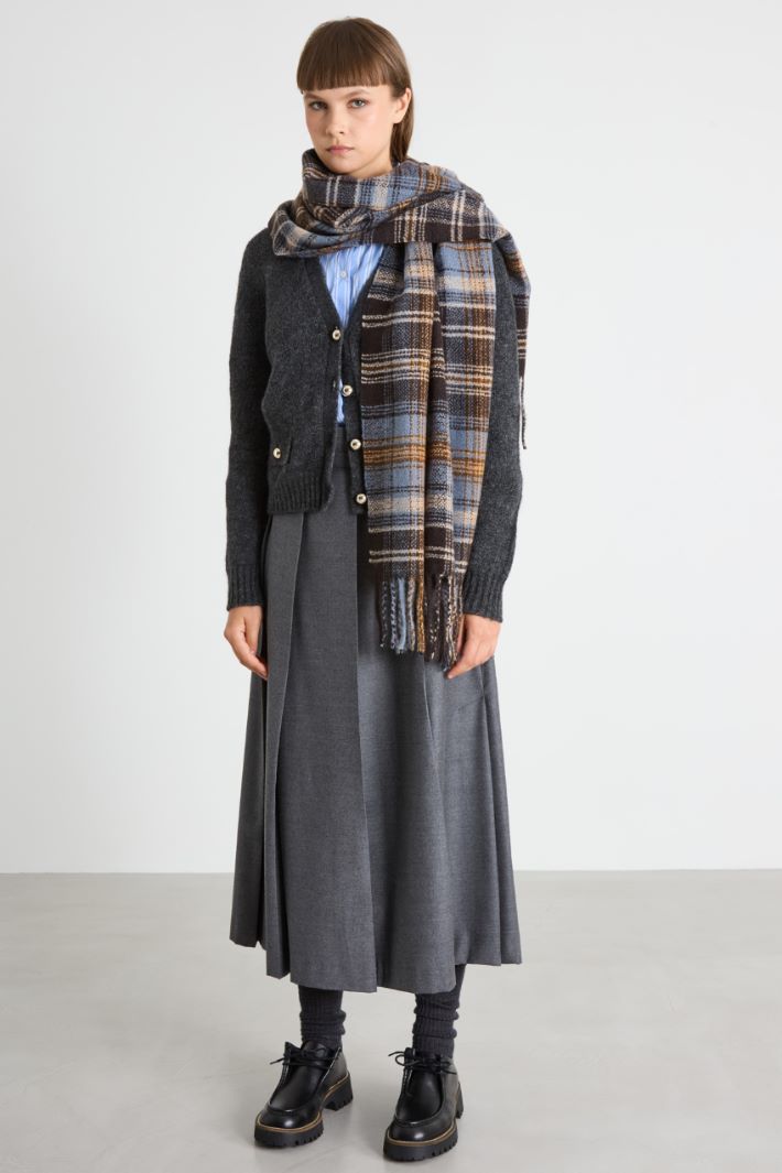 Checked stole Intrend - 2