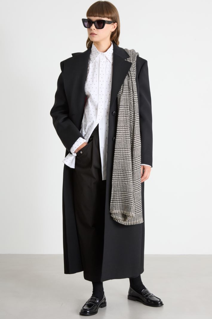 Lamé yarn-dyed scarf Intrend - 2