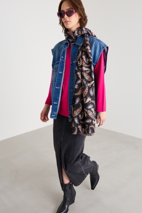Patterned stole Intrend