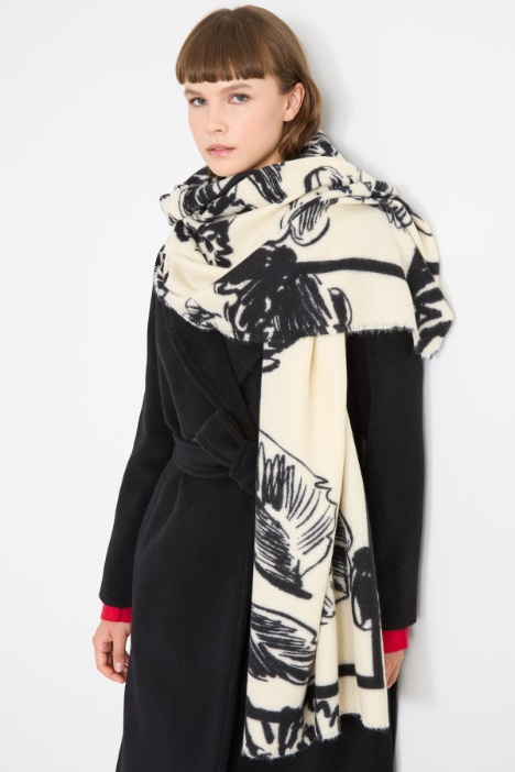 Yarn-dyed stole Intrend