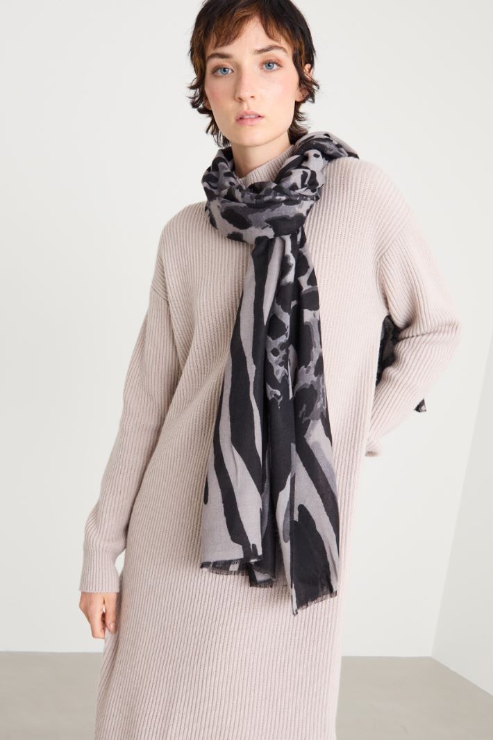 Spotted stole Intrend - 2