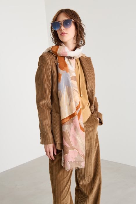 Printed stole Intrend