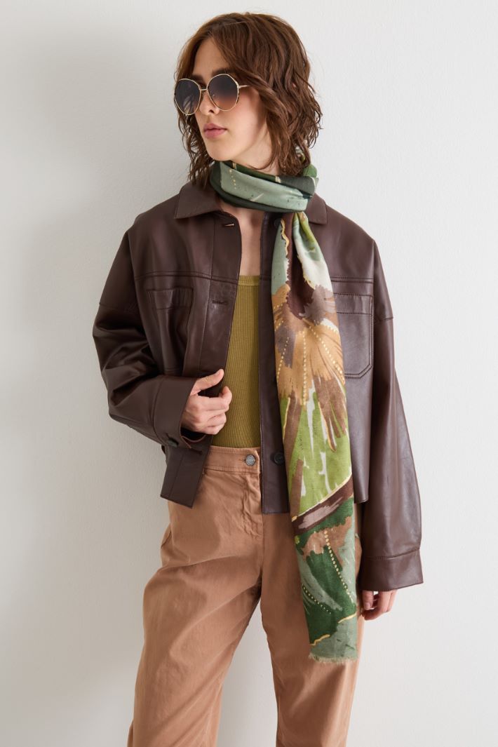Printed stole Intrend