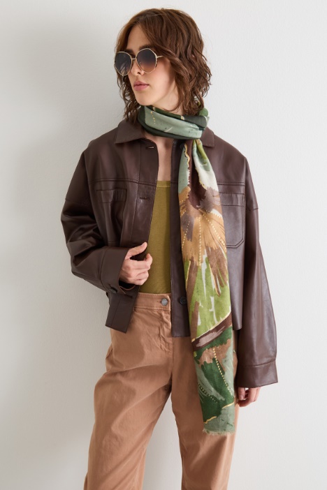 Printed stole Intrend