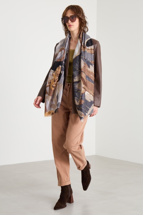 Printed stole Intrend