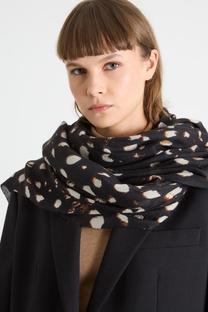 Stole with print Intrend - 2