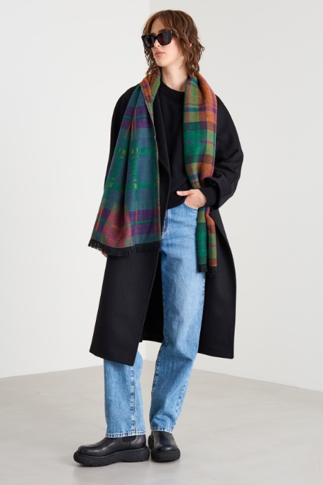 Yarn-dyed soft stole Intrend