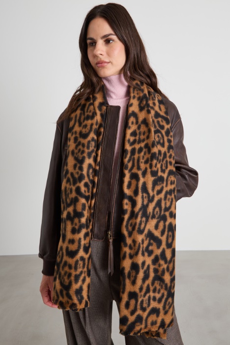 Animal print stole Intrend