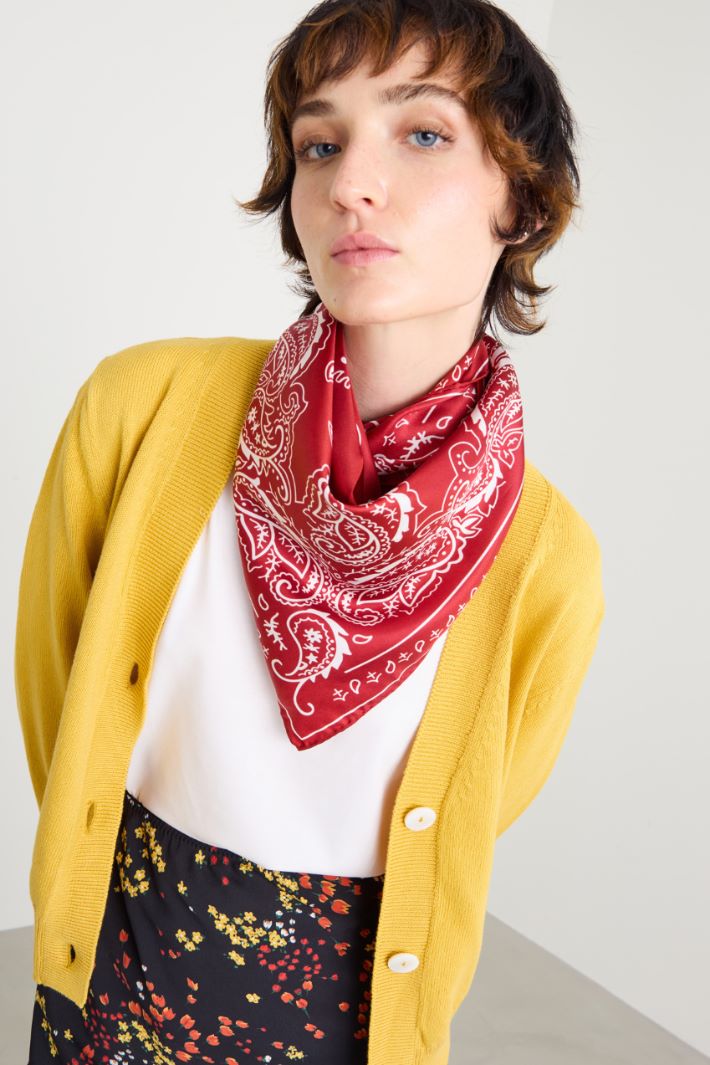 Silk scarf Intrend - 2