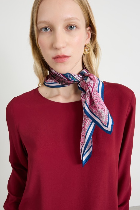 Foulard in seta