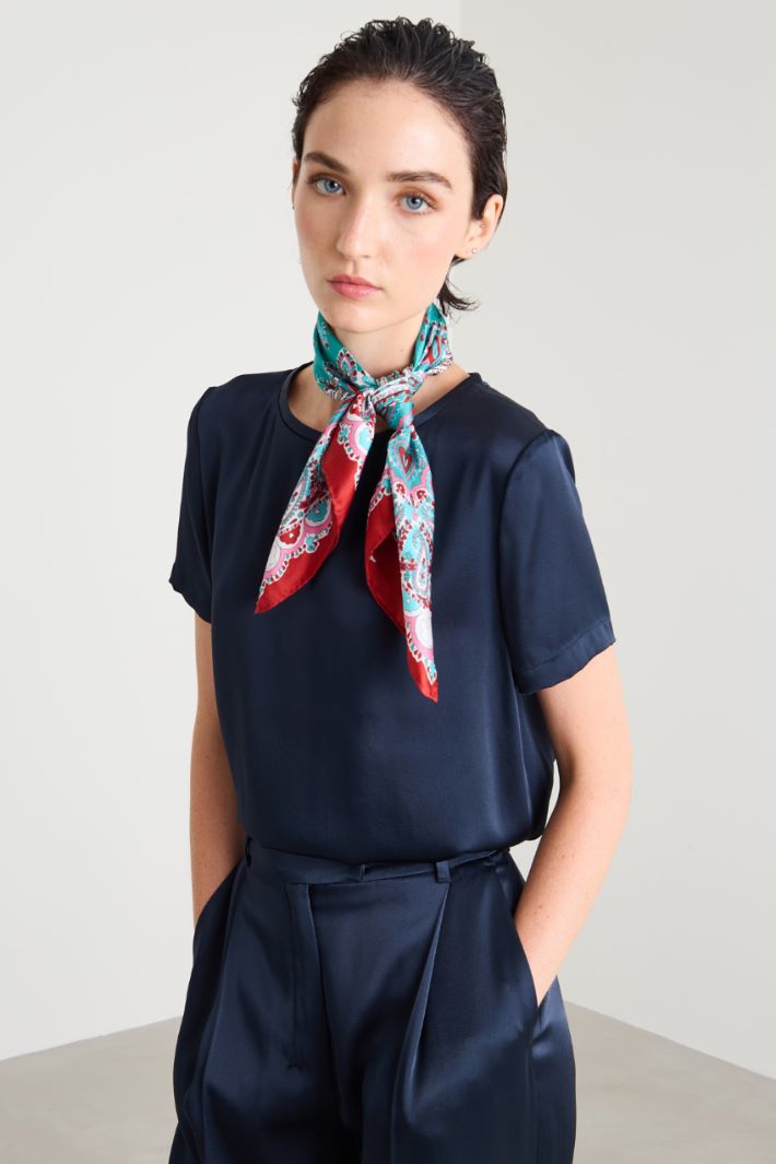 Silk scarf Intrend - 2