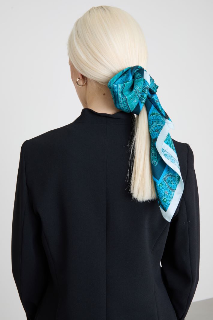 Foulard in twill di seta Intrend - 2