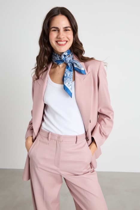 Foulard in seta a fantasia Intrend