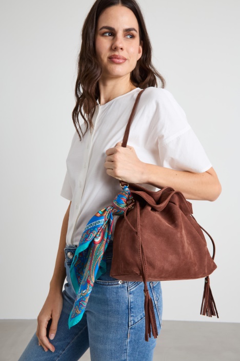 Foulard in twill di seta