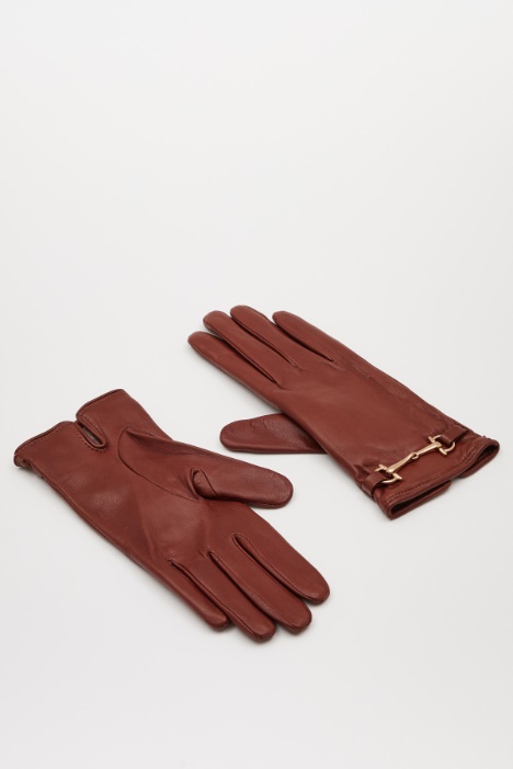 Gloves with clamp Intrend