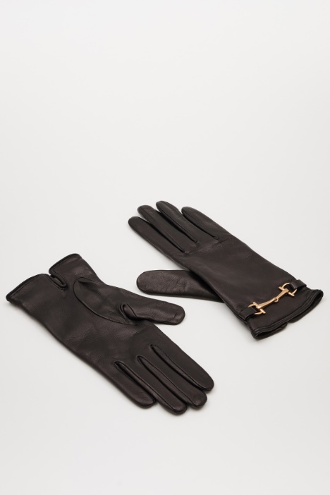 Gloves with clamp Intrend