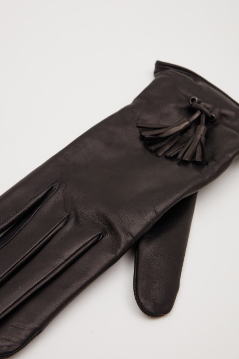 Guantes de piel napa