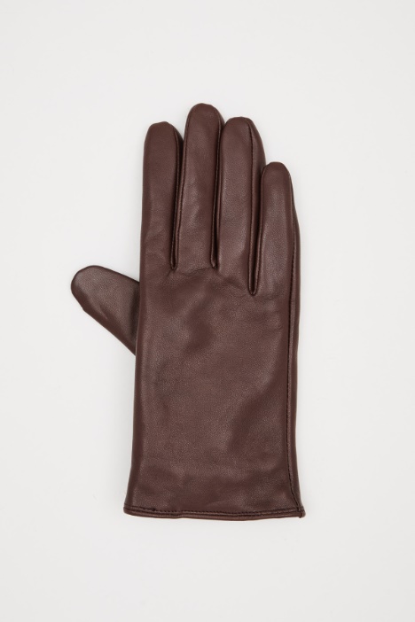 Guantes de piel lisa