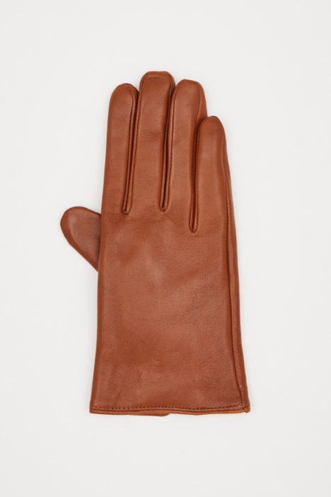 Guantes de piel lisa