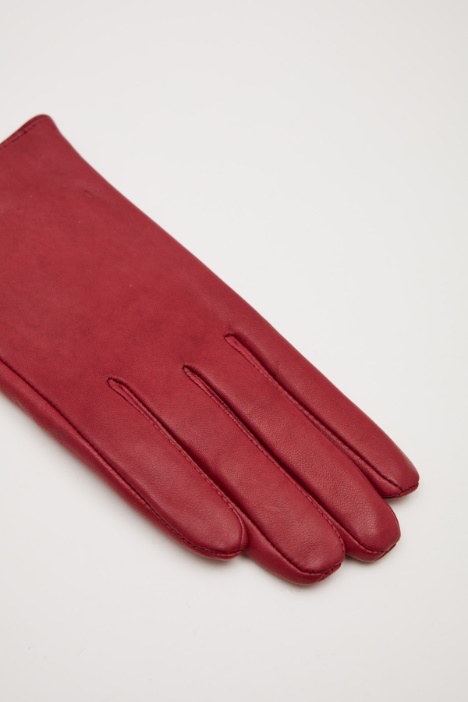 Guantes de piel lisa