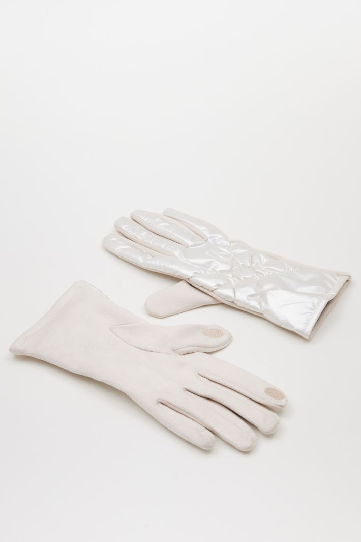Gloves with technical insert Intrend