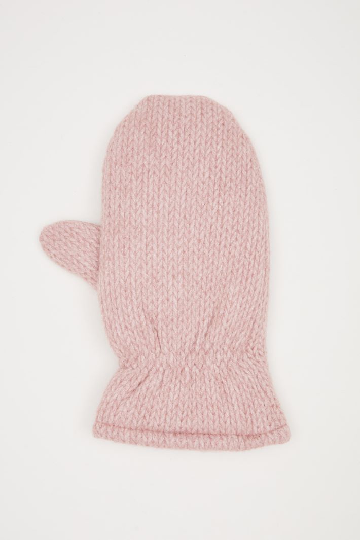 Mittens with plush lining Intrend - 2