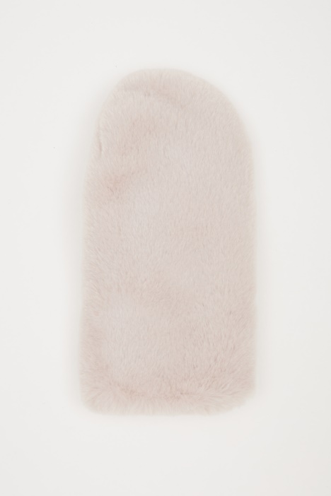 Manopole in simil pelliccia