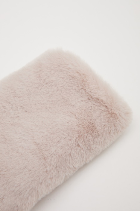 Manopole in simil pelliccia