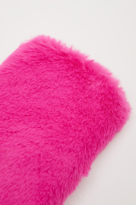 Manopole in simil pelliccia