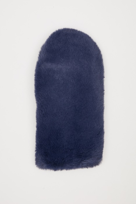 Manopole in simil pelliccia