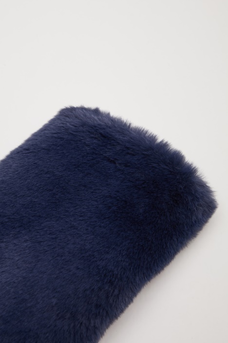 Manopole in simil pelliccia