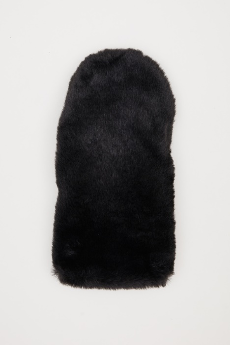 Manopole in simil pelliccia