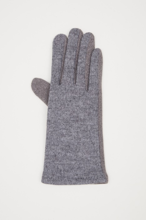 Guantes con inserto acanalado