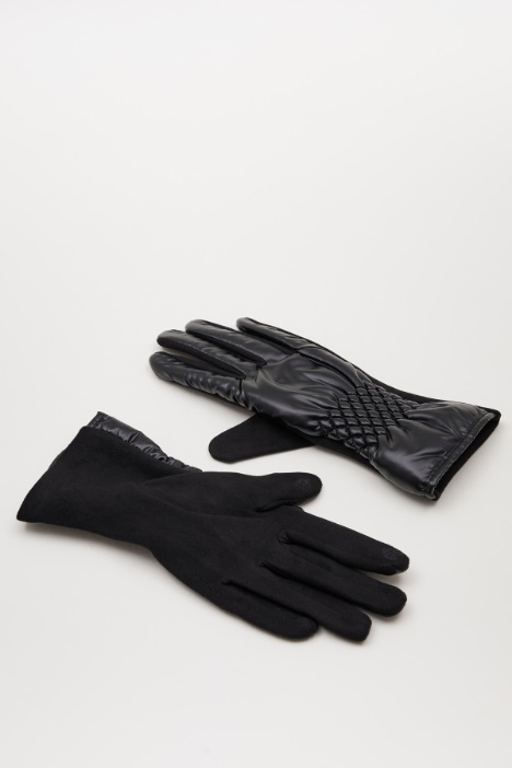 Faux leather gloves Intrend