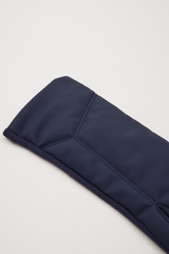 Waxed effect gloves Intrend - 3