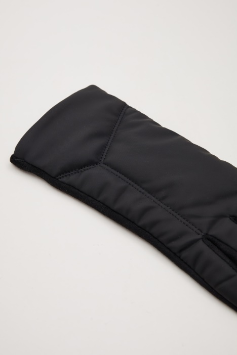 Guantes con efecto encerado