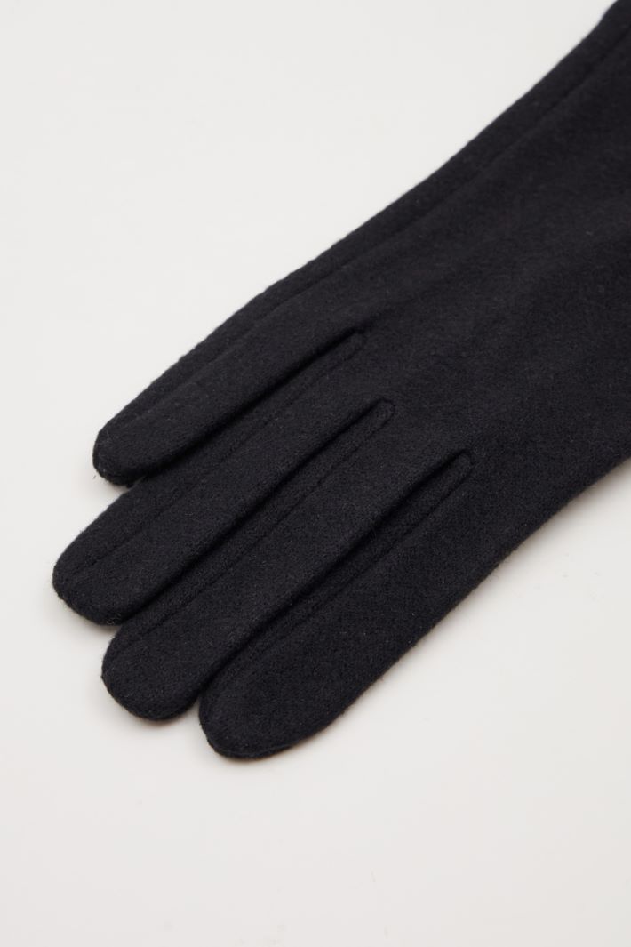 Gloves in fleece jersey Intrend - 3