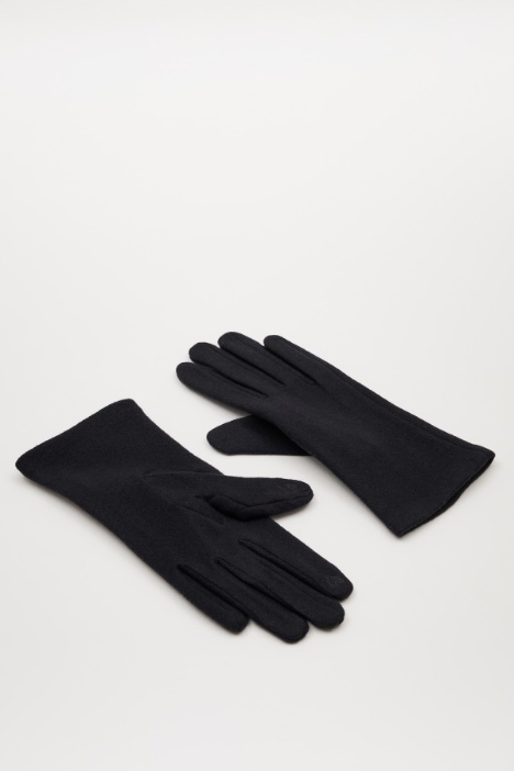 Gloves in fleece jersey Intrend
