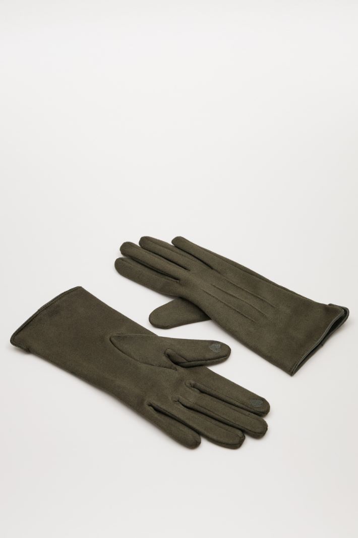 Stitched gloves Intrend