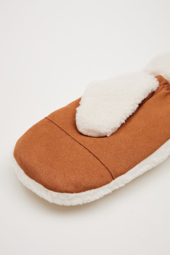 Plush gloves Intrend - 3
