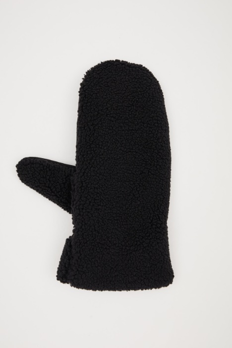 Guantes efecto felpa