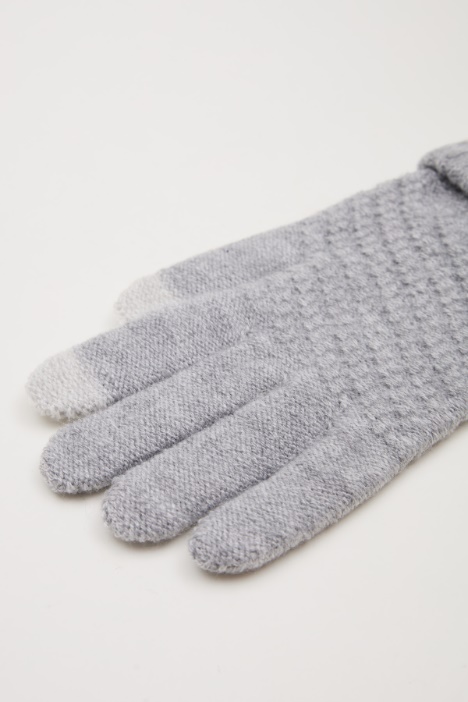 Guantes de punto