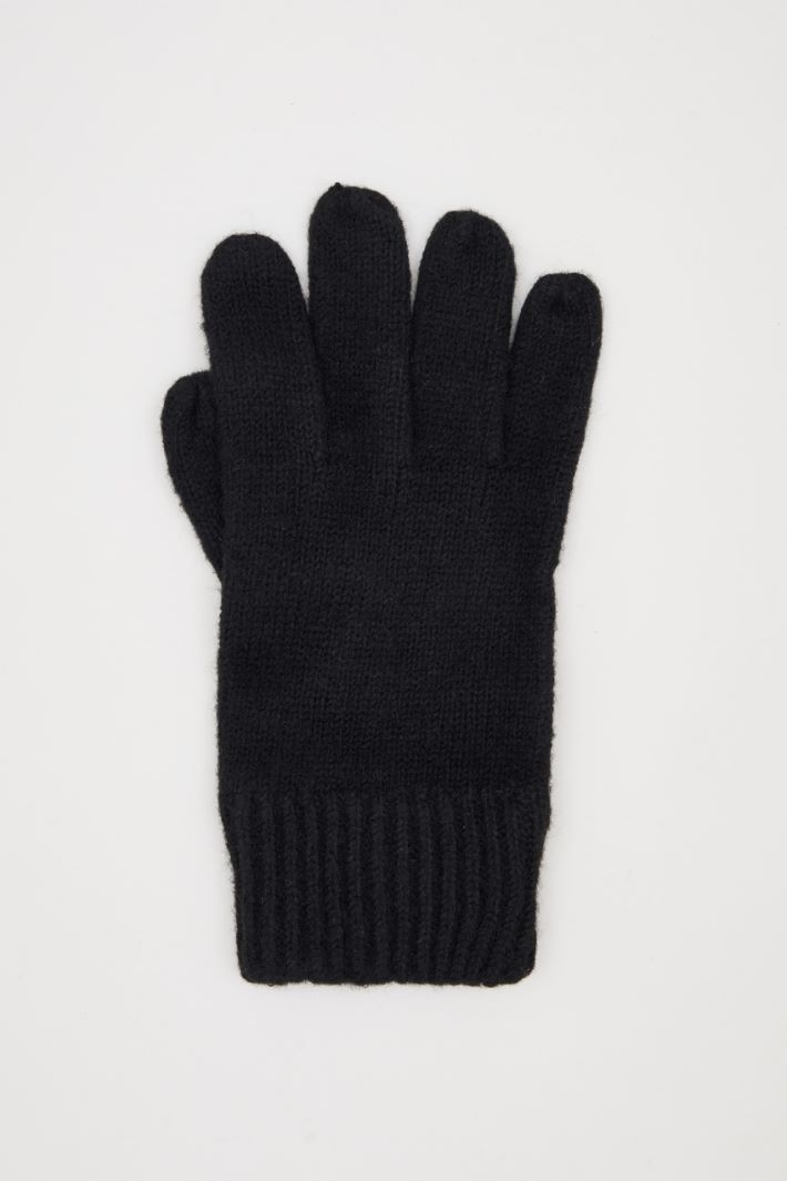 Knitted gloves Intrend - 2