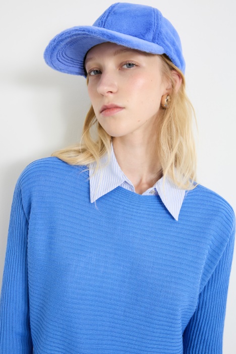 Gorra de béisbol de peluche