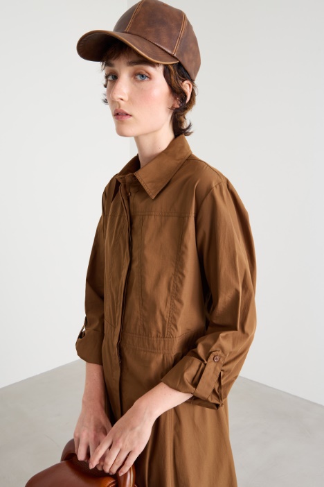 Gorra de béisbol de piel sintética