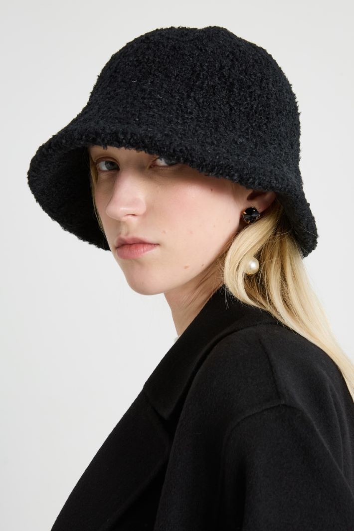 Cappello da pescatore bouclé Intrend - 2
