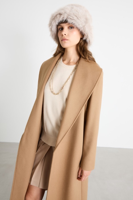 Sombrero efecto pelo