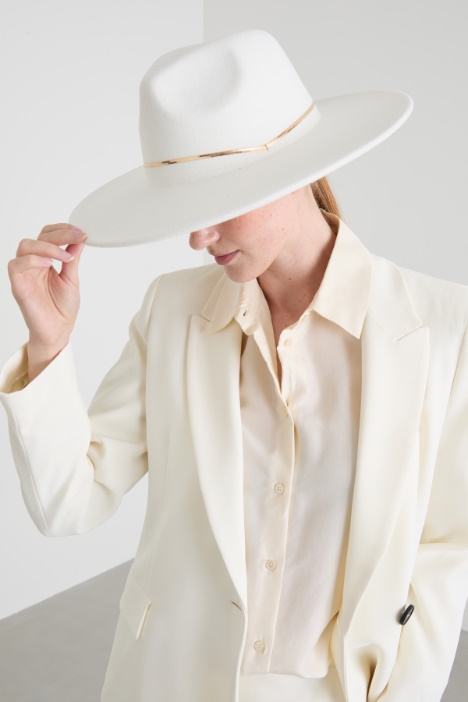 Wide brim hat Intrend