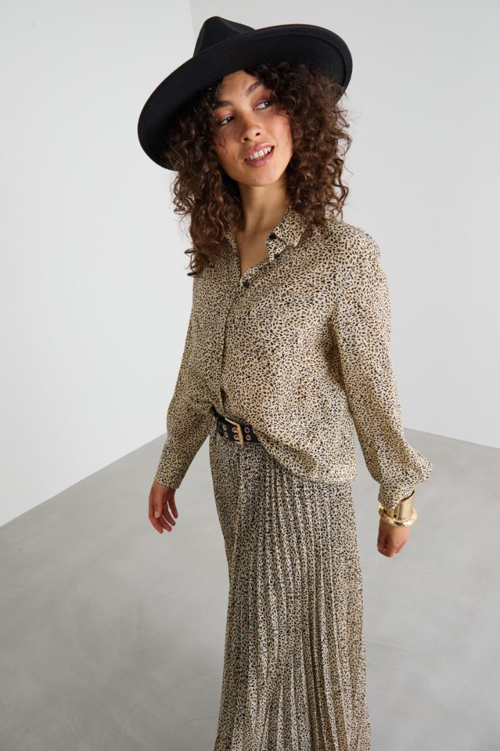 Wide brim hat Intrend - 2