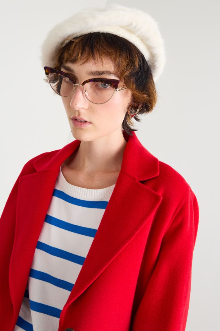 Angora beret Intrend